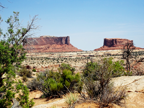 the Monitor and Merrimac Buttes